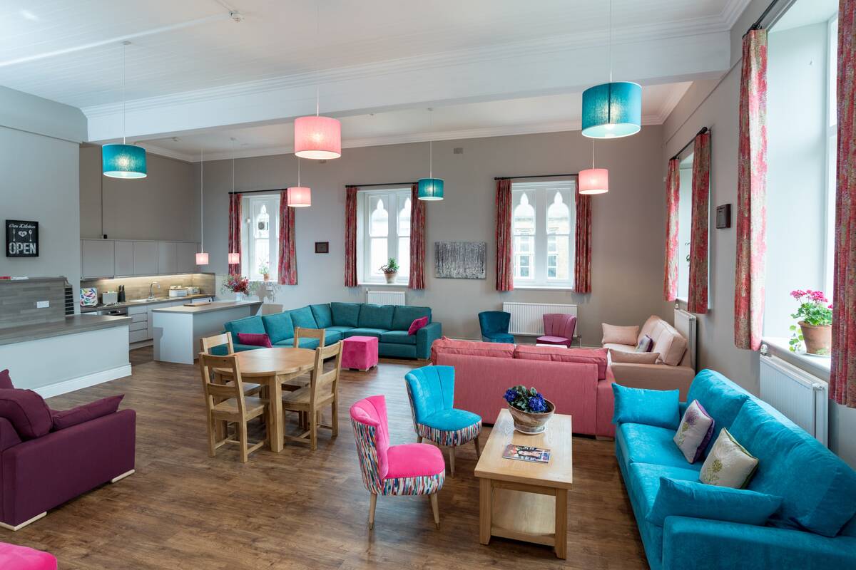 Boarding common room