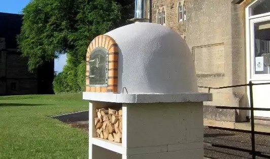SS pizza oven