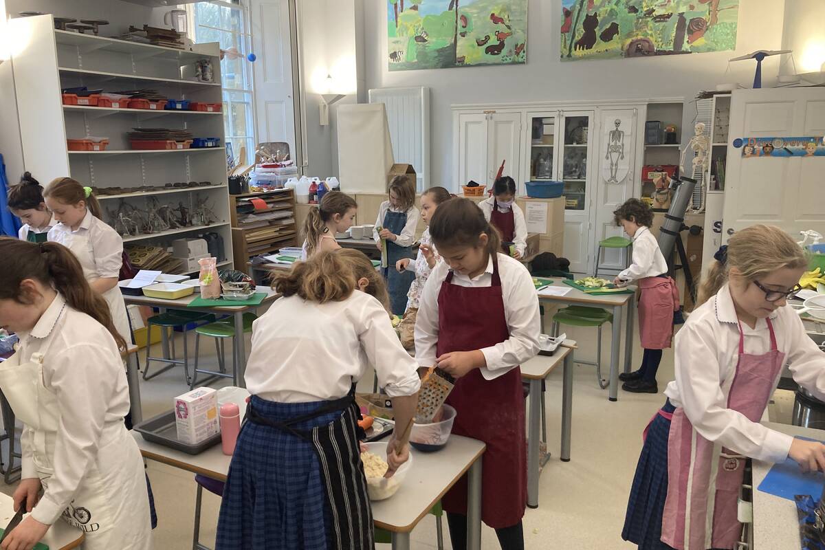 Prep discovery room baking