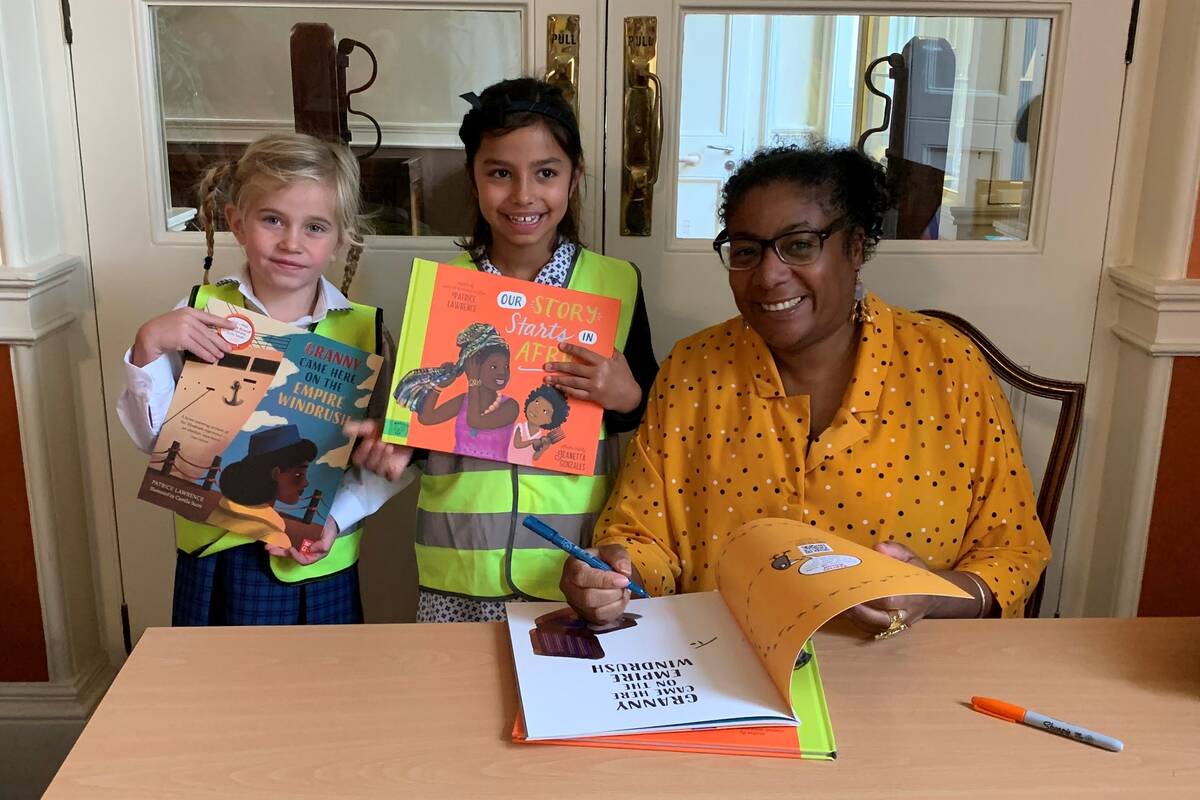 Children with author cropped