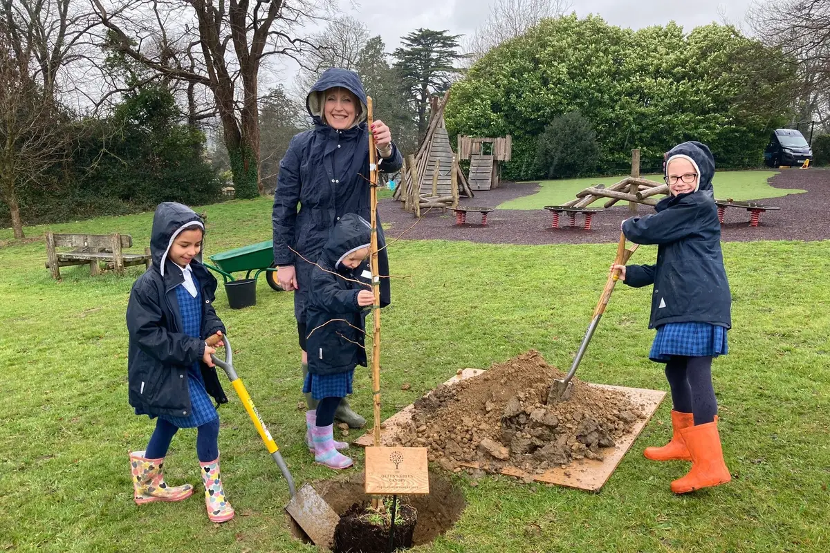 Prep School Tree Planting