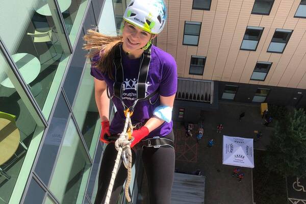 Izzy Abseil saturday 11 September 2021