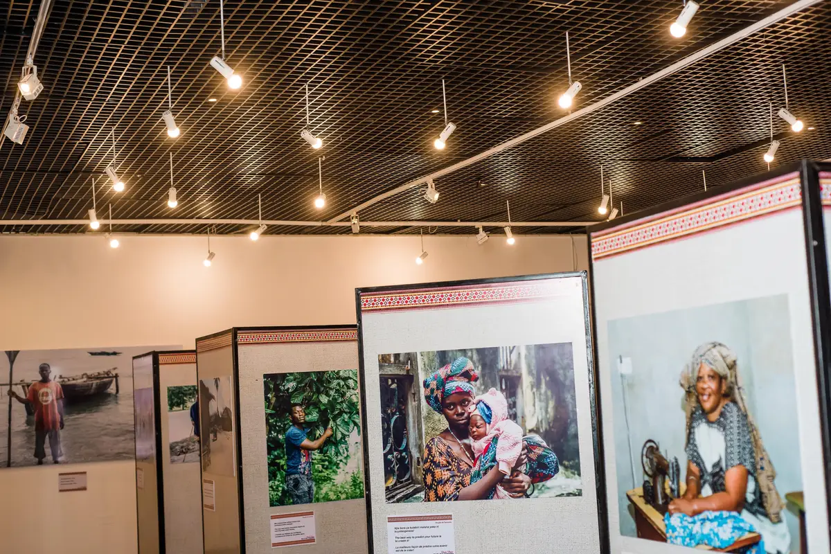 Rania's photography exhibition