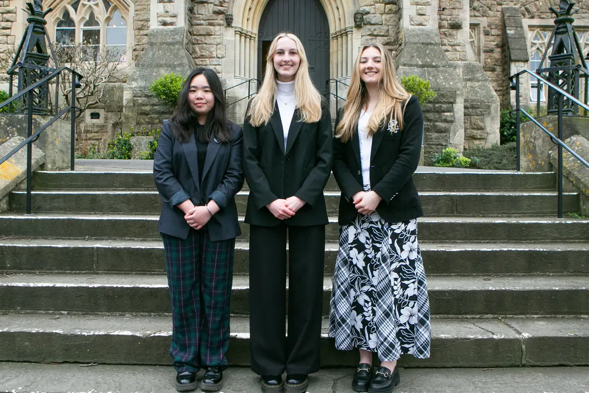 22-23 leadership team - Annabel, Florence and Megan